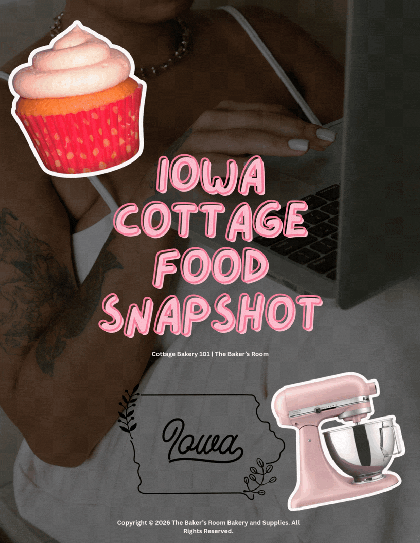 Iowa Cottage food law Snapshot