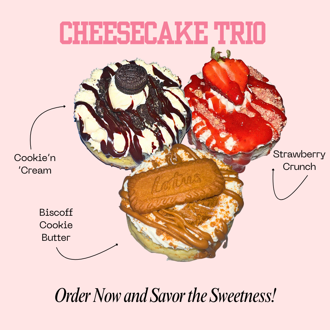 Cheesecake Trio