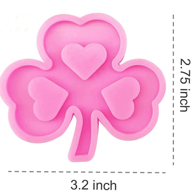 Clover silicone mold