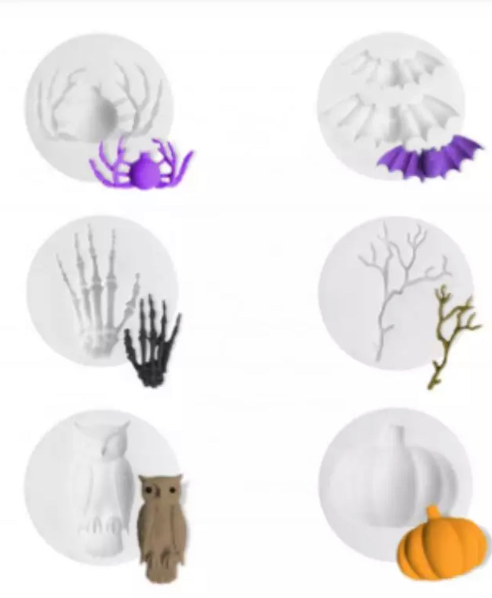 Halloween silicone mold set (6)