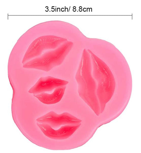 Lips silicone mold