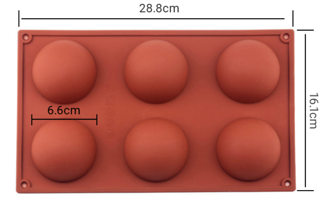 Sphere silicone mold