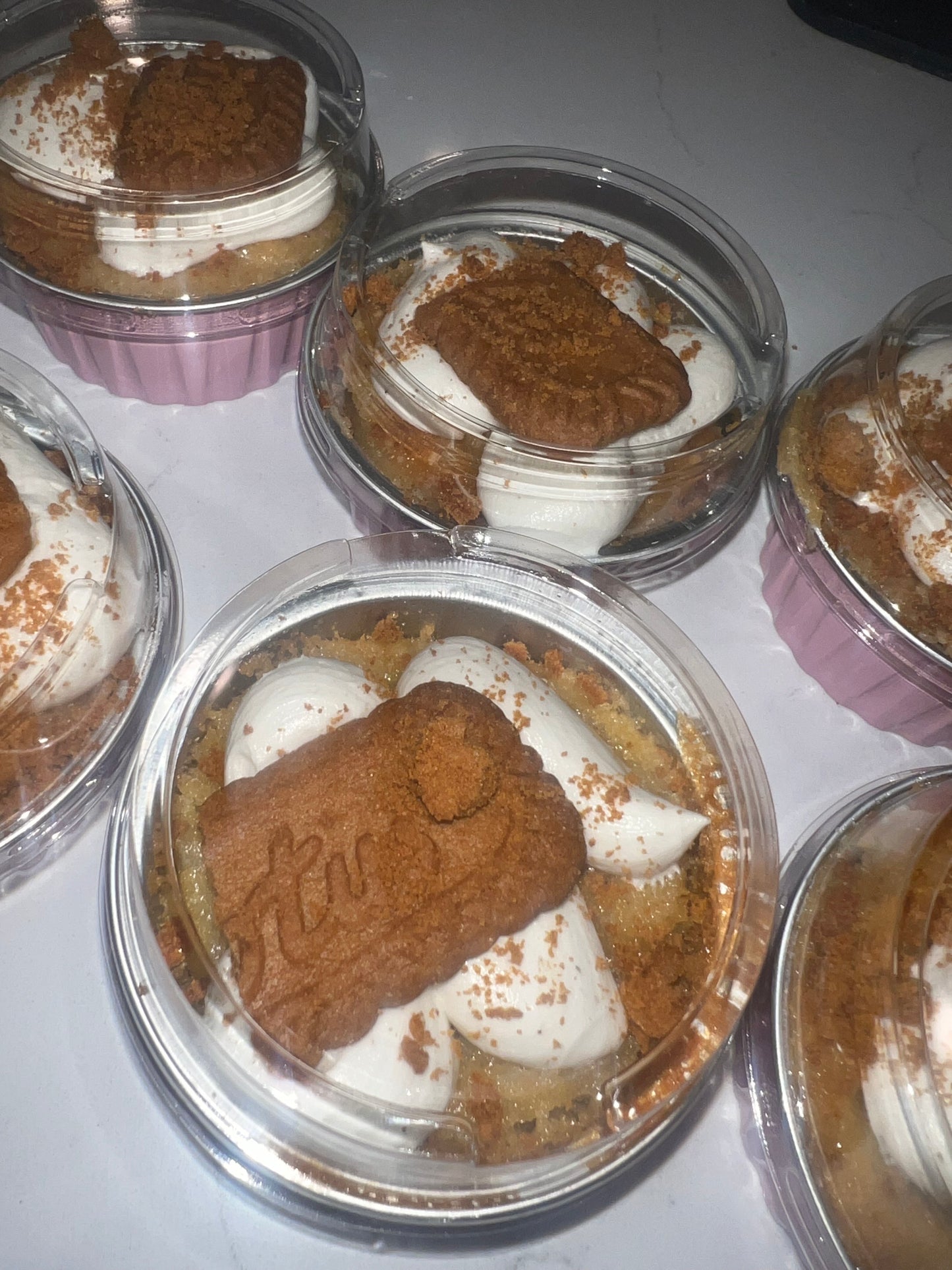 Cookie Butter Cake Flights