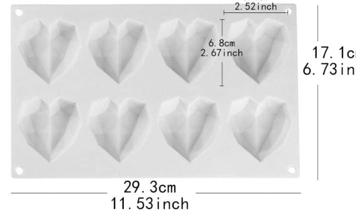 White Geo heart mold (8)